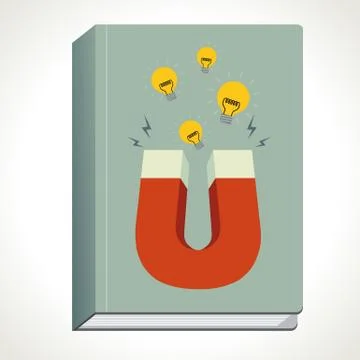 Magnet idea concept Stock Illustration
