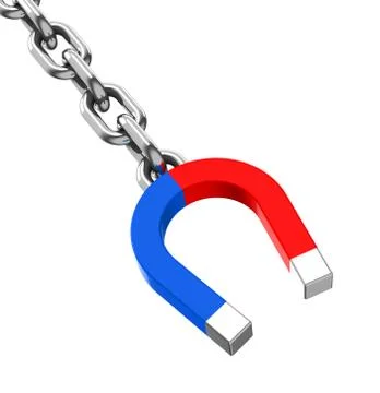 The magnet Stock Illustration