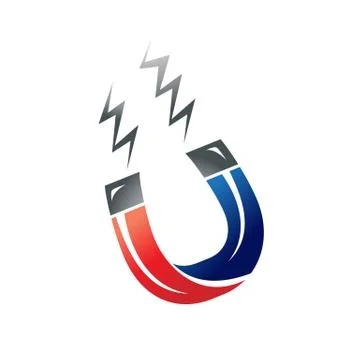 Magnet illustration Illustrazione stock