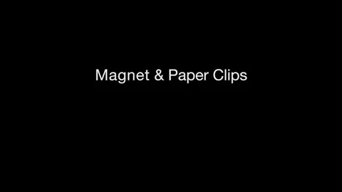 Magnet Picking up Paper Clips 스톡 동영상 86222209