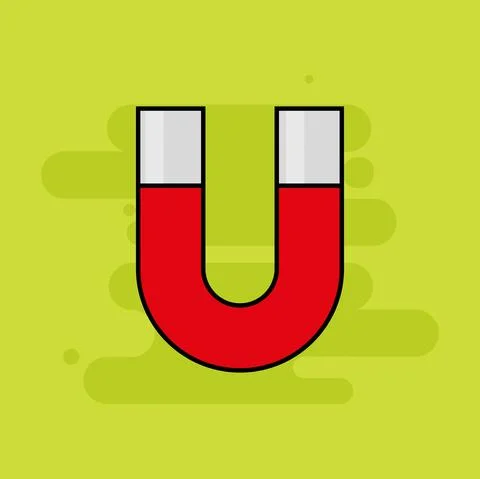 Magnet tools school Stock Illustration