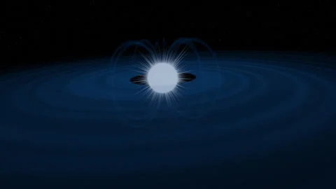 Magnetar Zoom In Stock Footage 251407144