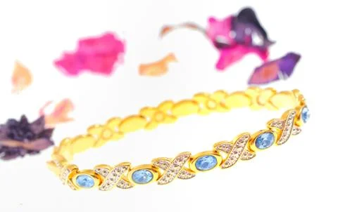 Magnetic bracelet Stock Photos