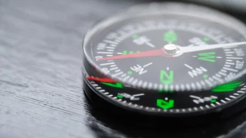 Magnetic Compass Stock Footage 100855574