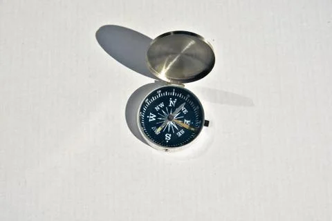 Magnetic compass. Stock Photos