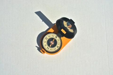 Magnetic compass. Stock Photos