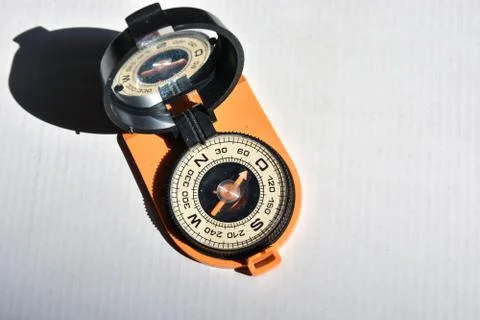 Magnetic compass. Stock Photos
