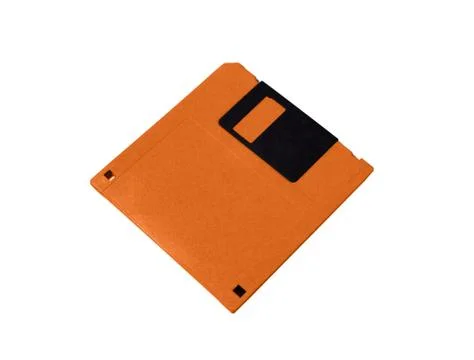 Magnetic disk for a computer Stock Photos