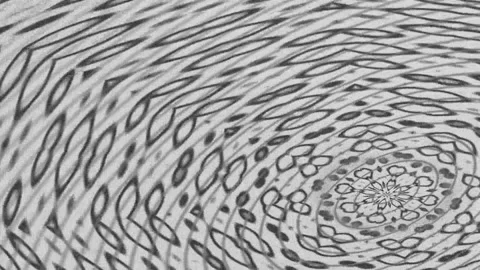 Magnetic Ferro Fluid Wave Texture Background Stock Footage 340604017