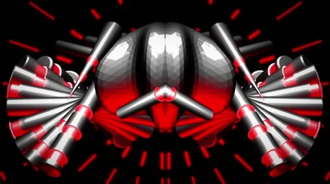 Magnetic Field VJ Loop 1 Video stock 40549627