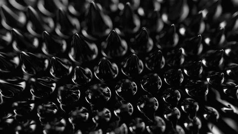 Magnetic Fluid (ferro fluid) Stock Footage 79670788