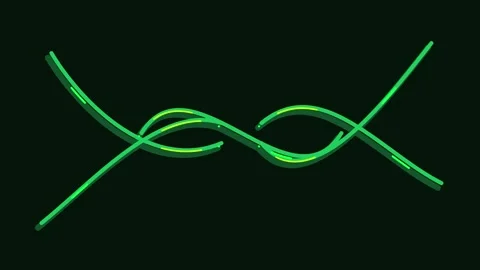Magnetic Lines Motion Graphics Backdrop Abstract Visuals for Presentations 库存影片 333606427