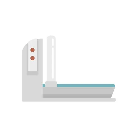 Magnetic resonance imaging device icon flat isolated vector イラスト素材