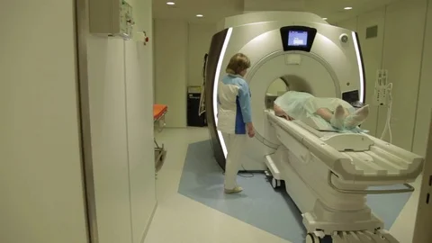 Magnetic resonance imaging Stock Footage 80152592