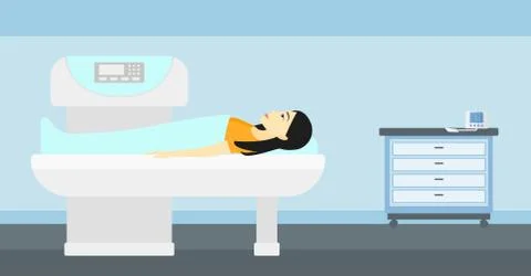 Magnetic resonance imaging Illustrazione stock