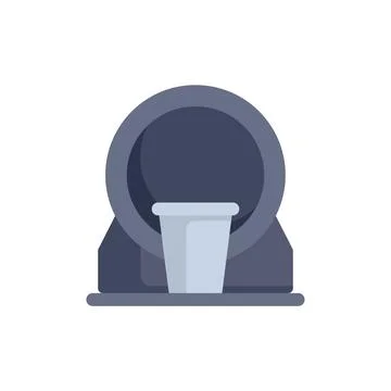 Magnetic resonance imaging scanner scanning a sample in laboratory Ilustración de archivo