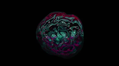 Magnetic Sphere Video stock 64601465