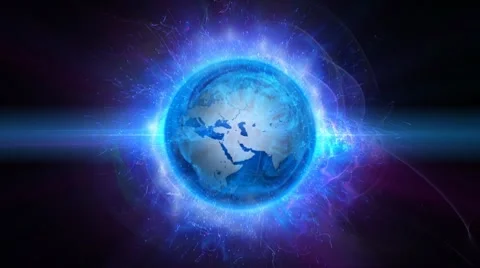 Magnetic Storm Stock Footage 10686837