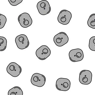 Magnetic tag with rfid vector seamless pattern Stockillustratie