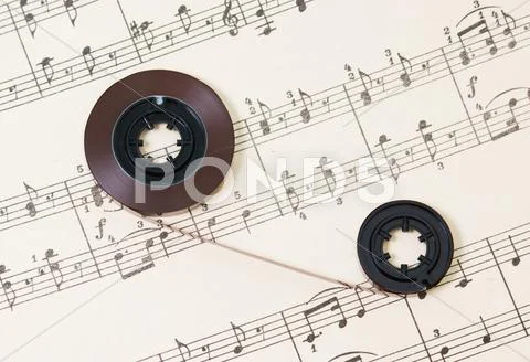 Magnetic tape Stock Photos