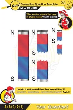 Magnets Illustrazione stock