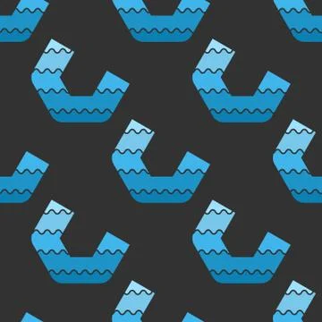 Magnets seamless pattern Stock Illustration