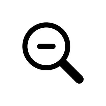 Magnification icon concept for web and mobile Stock Illustration