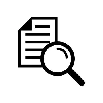 Magnification icon concept for web and mobile Stock Illustration