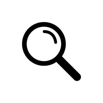 Magnification icon concept for web and mobile Stock Illustration