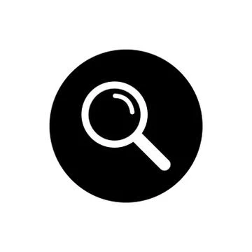 Magnification icon concept for web and mobile Stock Illustration