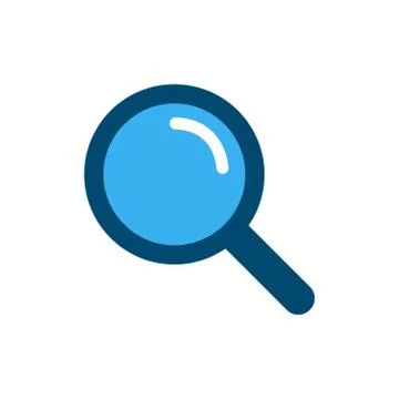 Magnification icon concept for web and mobile Stock Illustration