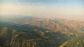 Magnificent aerial view of Armenian highlands and valley, blurred cloudy horizon HD Footage