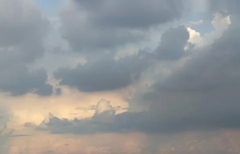 A magnificent atmospheric study capturing the soft transition of twilight a.. Stock Photos
