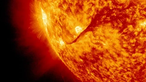 Magnificent Coronal Mass Ejection on the sun - 2012 스톡 동영상 96025906