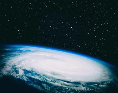 Magnificent earth in outer space. The elements of this image furnished by NAS Stock-Illustration