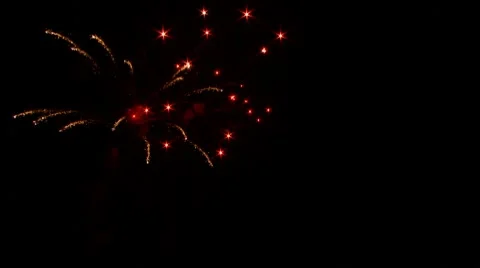 Magnificent fireworks Stock Footage 7750578
