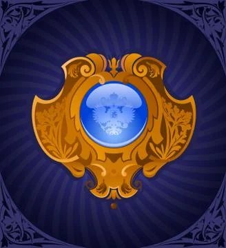 Magnificent framework shine Stock Illustration