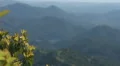 Magnificent natural scenery of mountain slopes and lake. Beautiful landscape HD Footage