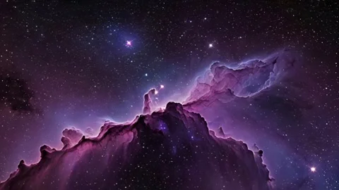 Magnificent nebula in outer space 스톡 동영상 309547395