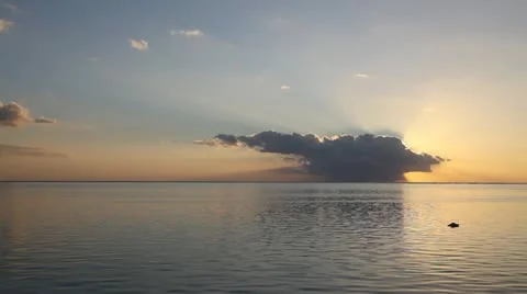 Magnificent Sunset Stock Footage 11199802