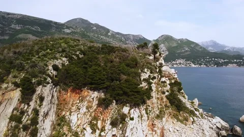 Magnificent view of the rock Video stock 201648099