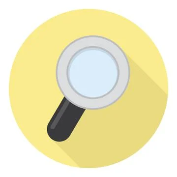 Magnifier Glass Tool Stock Illustration