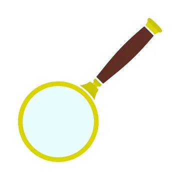 Magnifier Icon Stock Illustration