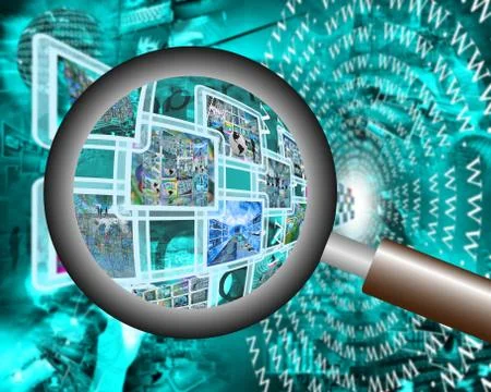 Magnifier イラスト素材