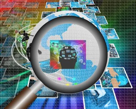 Magnifier イラスト素材