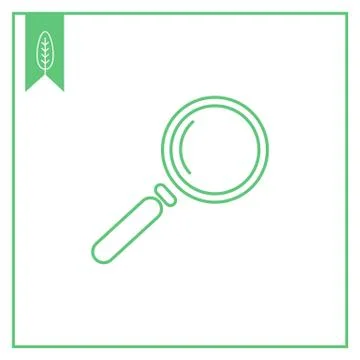 Magnifier 스톡 일러스트