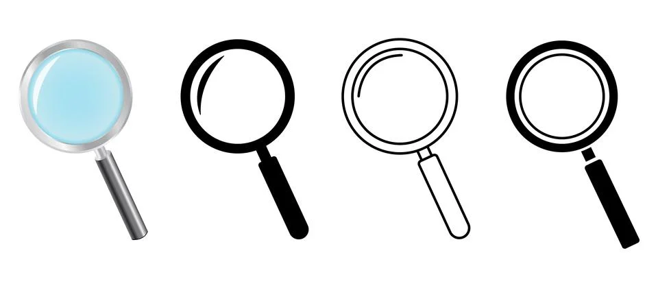 Magnifier Stock Illustration