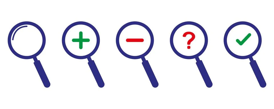 Magnifier Stock Illustration