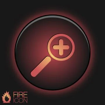 Magnifier increase Stock Illustration