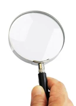 Magnifier lens Stock Photos